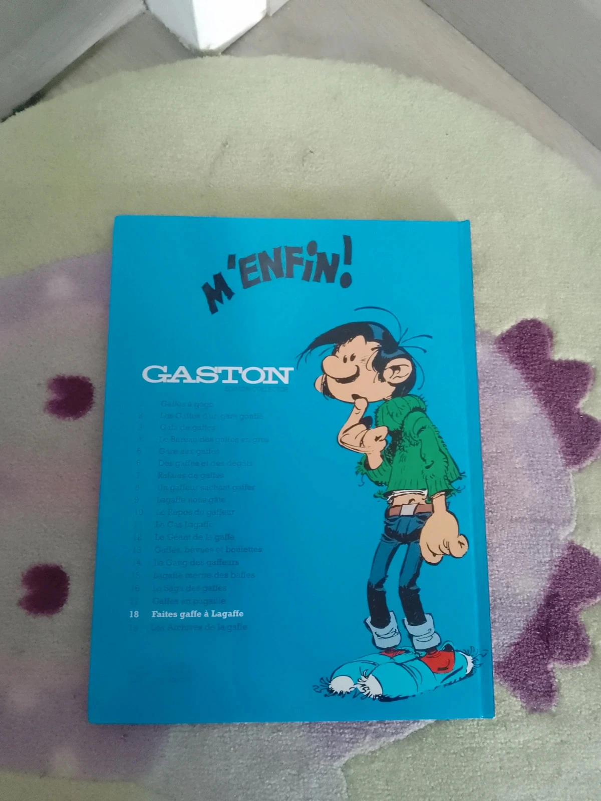 Lot de 2 bd Gaston Lagaffe édition collector 17 + 18 – photo 7